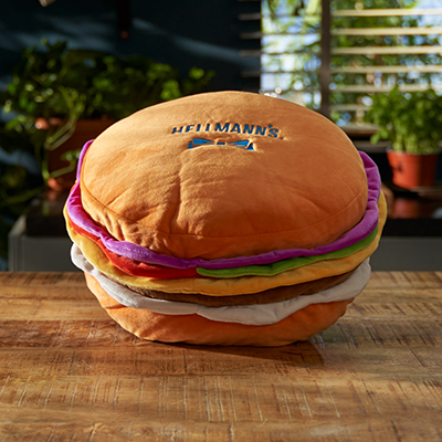 Hellmann’s Burger Plushie